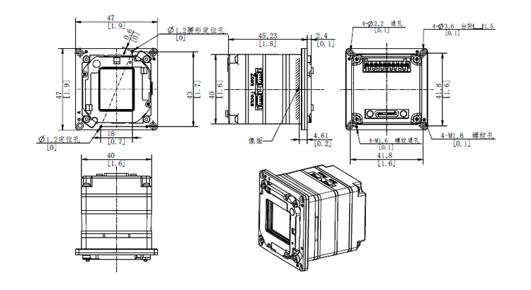 1280Uncooled Thermal Imaging Module XQ2