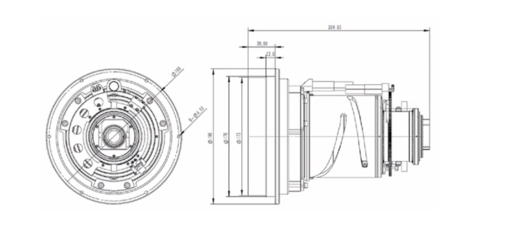 CNGE- 25-225 mm Electric focusing Lens XQ