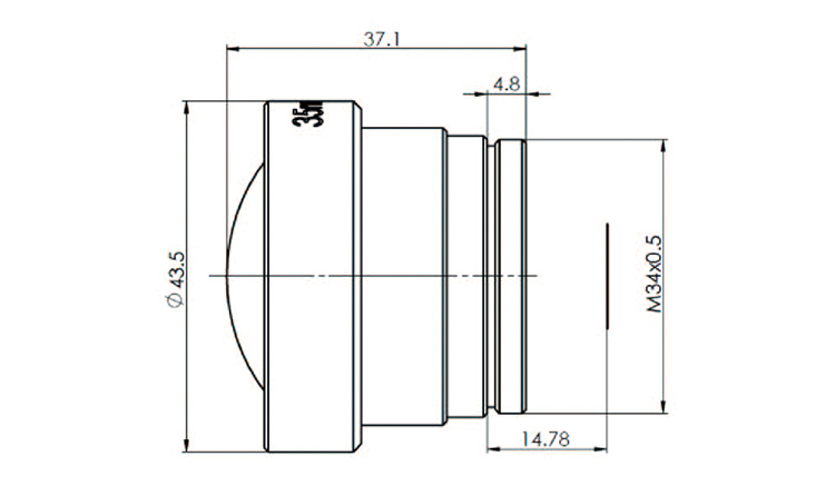 CNGE- 10F3-35mm Athermalized XQ