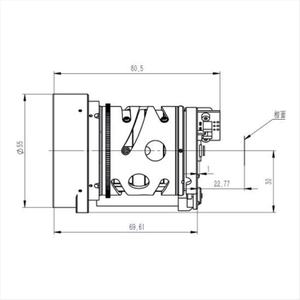 CNGE-2014-F 5.5mm中波红外连续变焦镜头