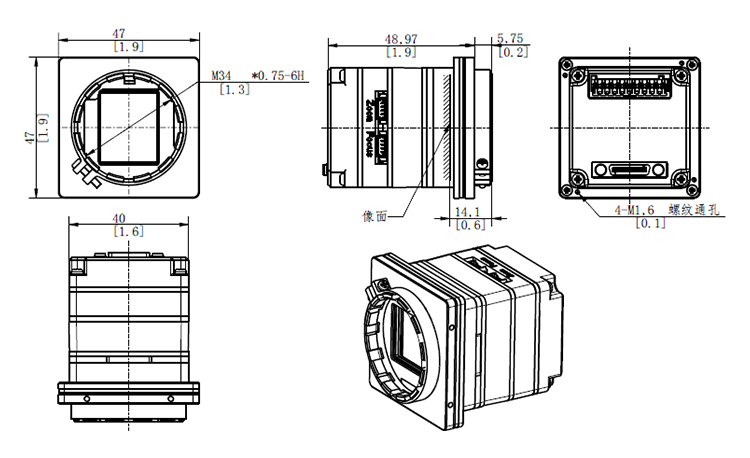 1280Uncooled Thermal Imaging Module XQ1