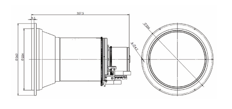 CNGE- 15-300 mm Electric focusing Lens XQ